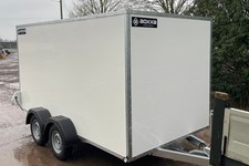 Van Trailer Boxxa 12566TB - 12' x 5' x 6'6"- Twin  Axle - Braked - 2600kg  WHITE