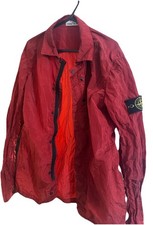 Stone Island Red Nylon Jacket
