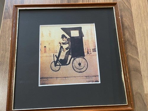 Vintage small framed print - vintage,