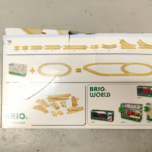 Brio train track expansion - train,