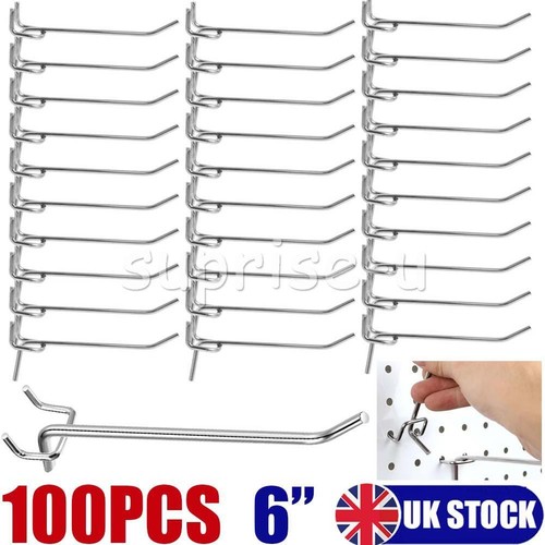 100pcs peg board hooks - 100pcs,