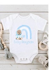 Blue Rainbow Teddy Bear