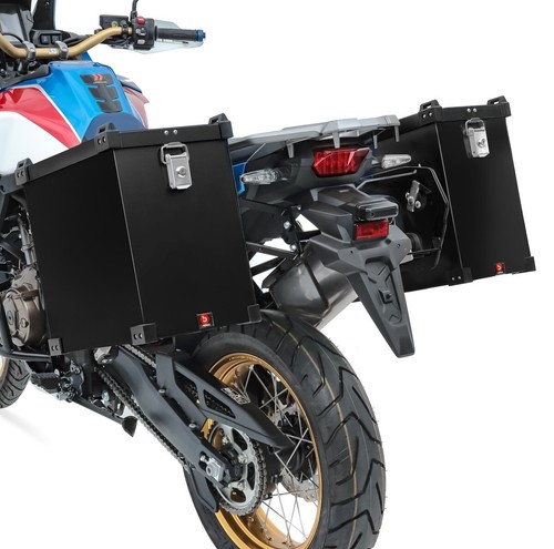 Aluminium panniers set - set, for