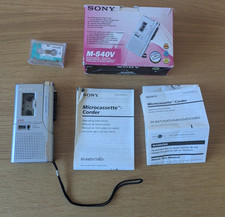 Sony Micro Cassette Corder M