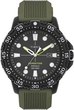 Mens New Timex Expedition Gallatin 44mm Indiglo Light 50m Waterproof Watch