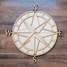 Large Wooden 3D Nautical