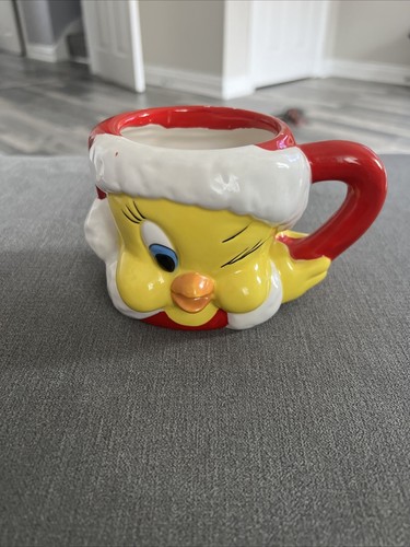 Vintage rare tweety bird - bird, santa