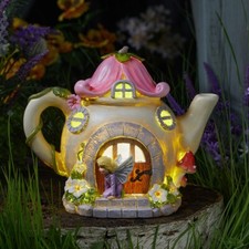 Solar Powered Teapot Shaped