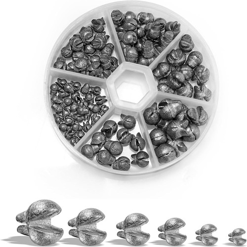 100pcs fishing split shot - split,