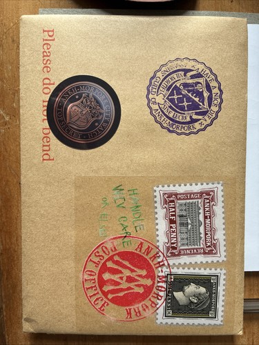 Used discworld stamps - discworld,