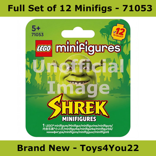 Lego 71053 shrek minifigures - -,