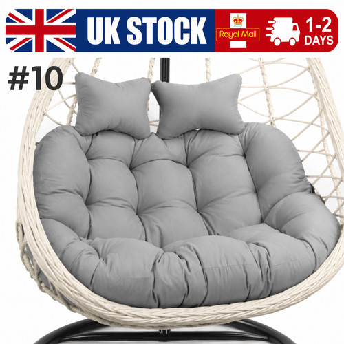 Patio double hanging swing - patio, egg