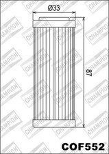 Cof552 Oil Filter CHAMPION KTM 450 EXC 2009 2010 2011