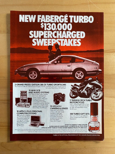1982 print faberge turbo - 1982, ad