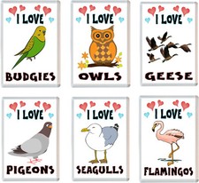 Various I Love "Birds" 96 x