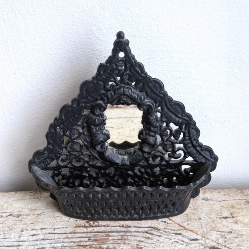Antique cast iron wall - antique, pocket