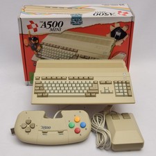 The A500 Mini (25 Amiga Electronic Games) Compact A500/A1200 Console (NR)