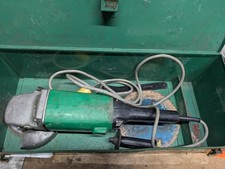 Hitachi Koki G18SE Angle Grinder 180mm 110V 2100w in case side handle spanner