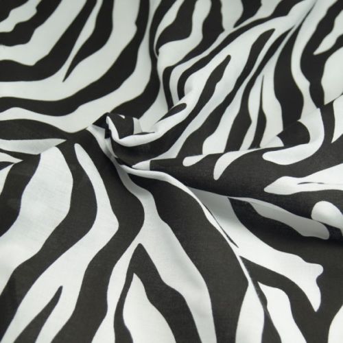 Polycotton fabric animal - animal, print