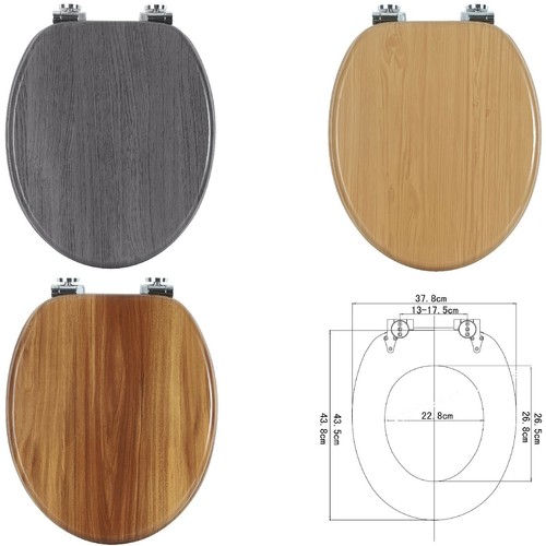 Woltu wooden toilet seat soft - woltu,