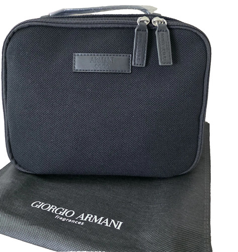 Giorgio armani black toiletry - black,