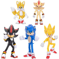 Sonic the Hedgehog 3 Action Figures Light-Up Shadow Sonic super shadow Tails UK