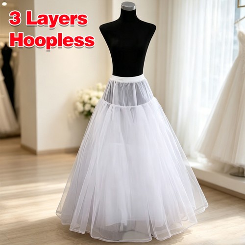 White tulle wedding - wedding, petticoat
