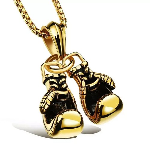 Boxing glove pendant necklace - boxing,