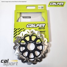 Galfer Wavy Front Brake Disc(s) Wave Rotor Yamaha FJR 1300 01-02 
