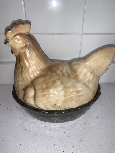 Vintage retro large - large, hen