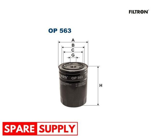 Oil filter for renault - filter, trucks