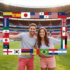 World flags photo booth frame - photo,