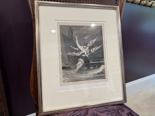 Rare gustave dore - gustave, hand
