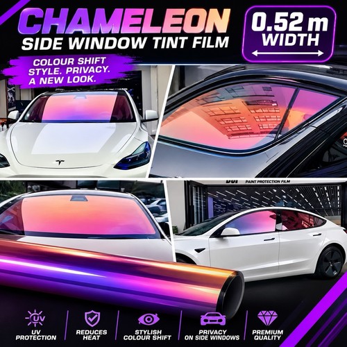 Car tint film - car, chameleon