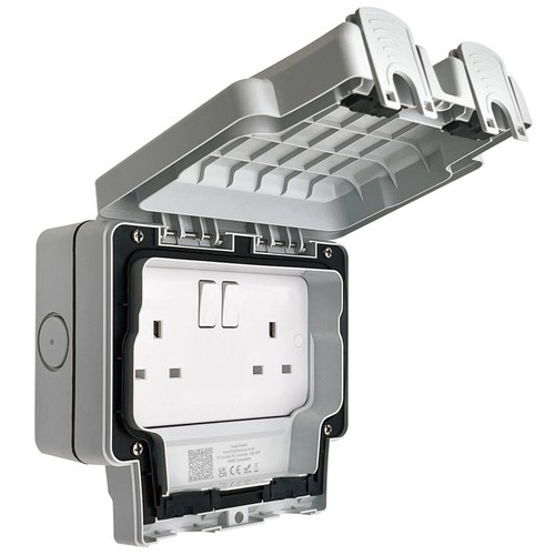13a gang weatherproof double - gang,