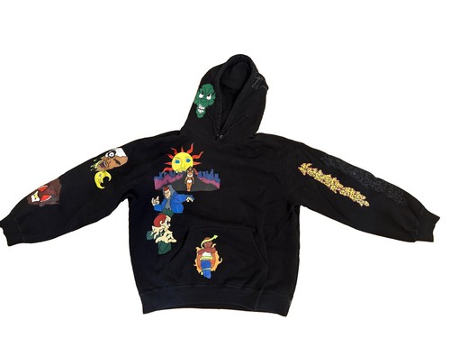 Black supreme hoodie fw23 - black,