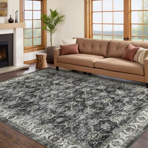 Vintage retro area - vintage, rug