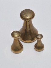 3 Vintage Avery Capstan Brass