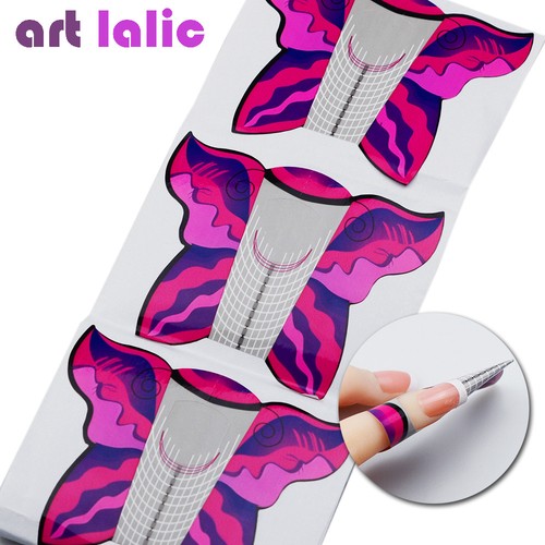 100pcs butterfly nail art tips - nail,