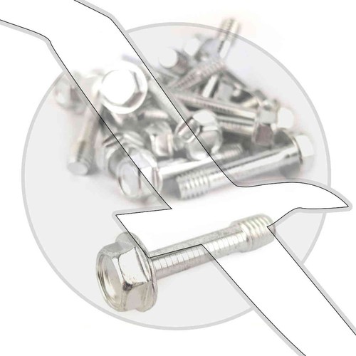 White silver cadium plated - white,