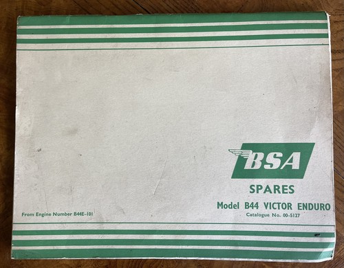 Bsa b44 victor enduro motor - bsa,