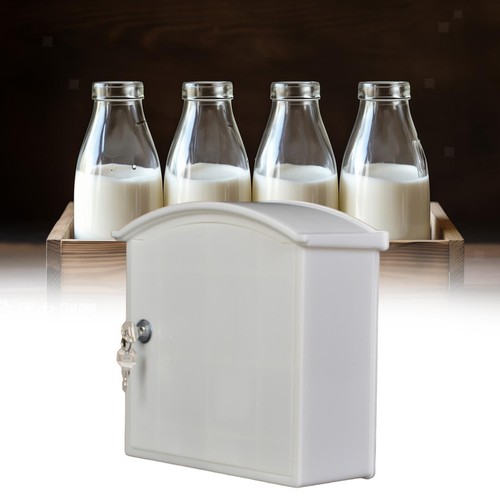 Wall mount milk box - wall, lock