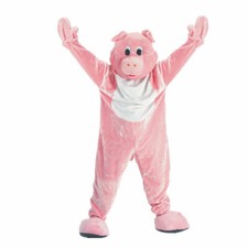 Kids and Adults Pig Mascot