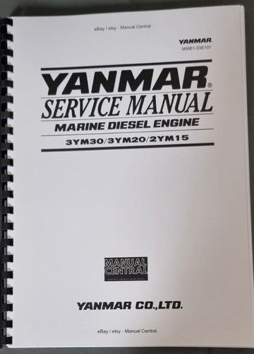 Yanmar service manual marine - manual,