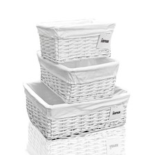 Hamper Storage Basket White