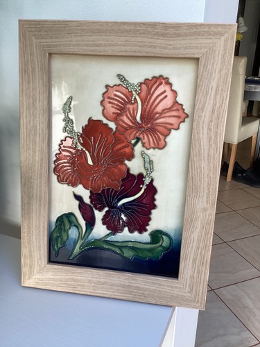 Moorcroft wall plaque - wall,