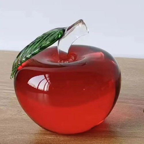 Glass fruit decor - fruit, paperweight