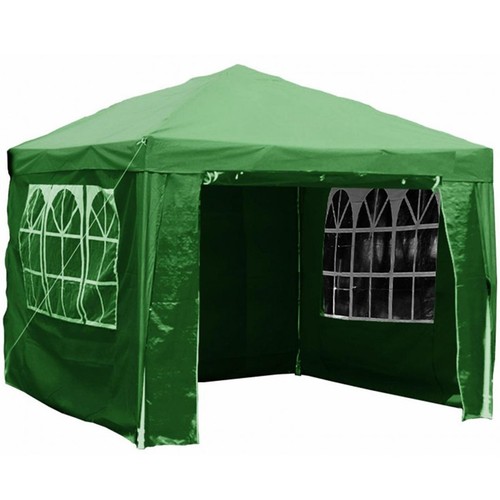 Green gazebo garden marquee - gazebo,