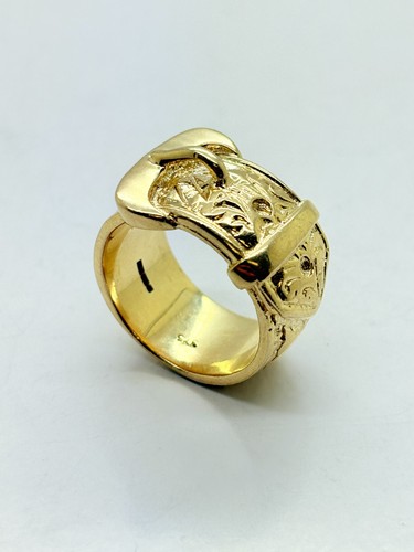 9ct yellow solid gold buckle - 9ct,