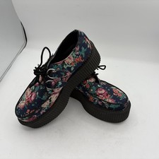 TUK Floral Platform Creeper Shoes Women’s 6